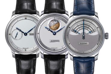 KUDOKE 3 version nocturne - montre artisanale