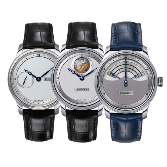 KUDOKE 3 version nocturne - montre artisanale