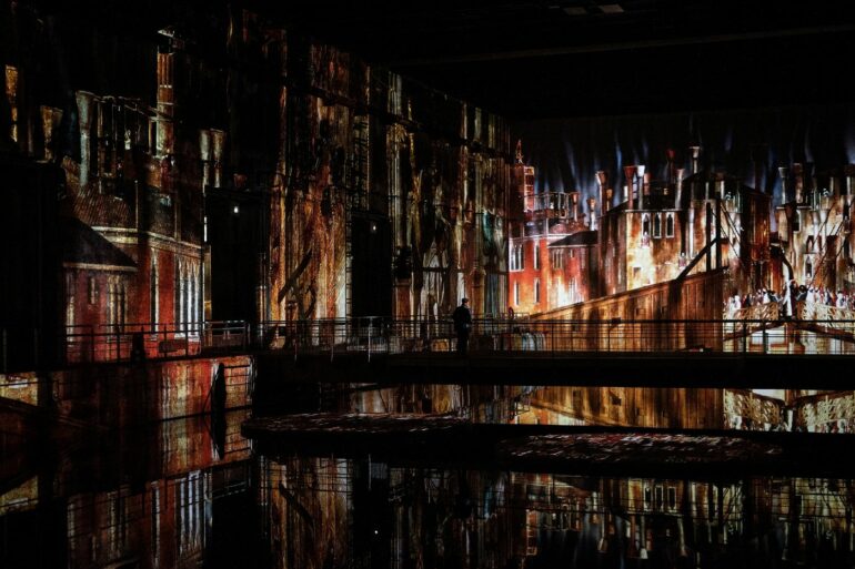 Exposition immersive climat Venise