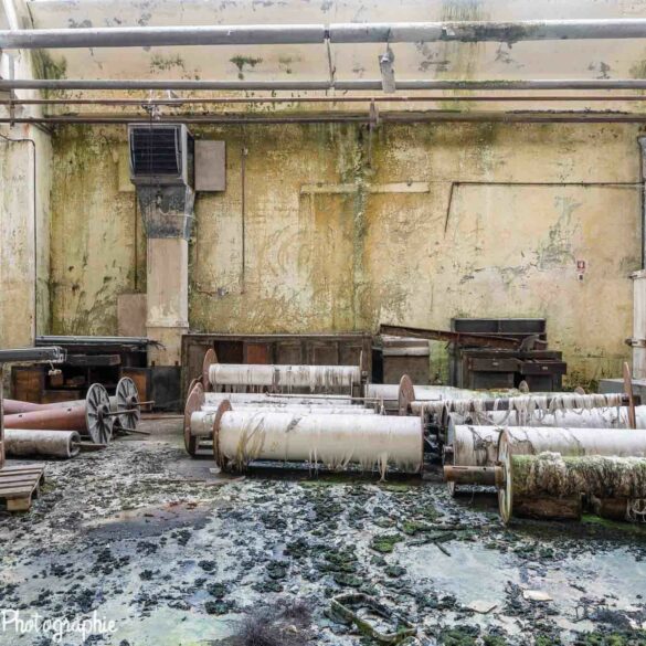 filature textile industrielle italie