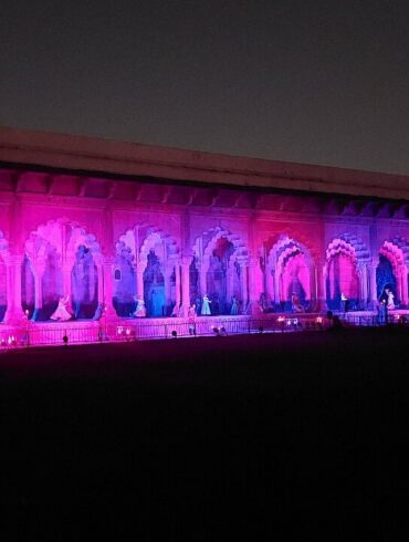 Galerie d'art Delhi nuit