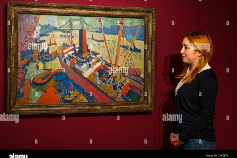 Tableau Scottish Colourists enchères