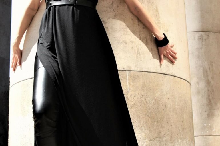 vêtement cuir modulable