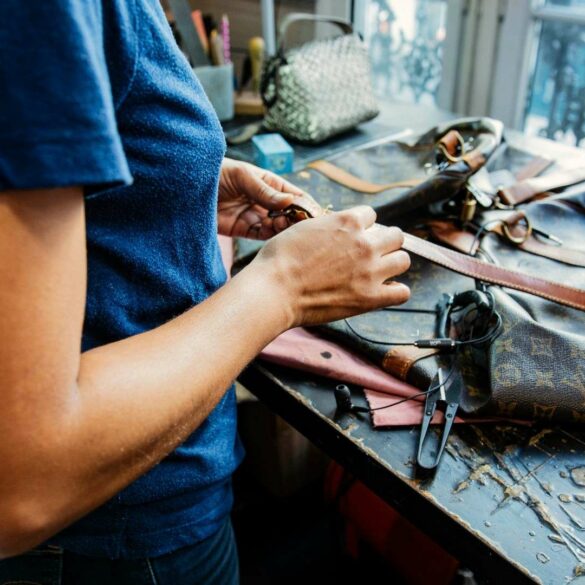 atelier réparation sac LVMH