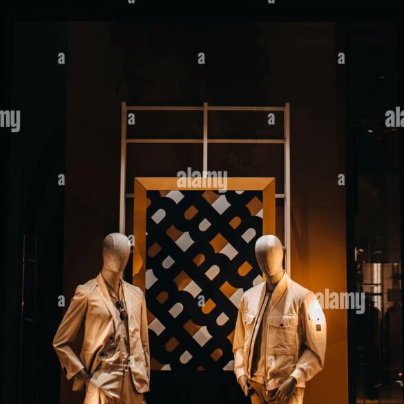 boutique Hugo Boss vitrine