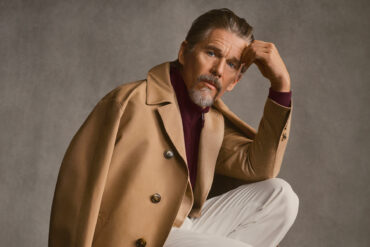 Ethan Hawke Canali suit