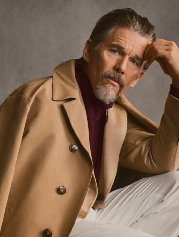 Ethan Hawke Canali suit