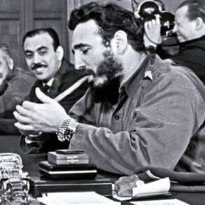 Fidel Castro montre Rolex