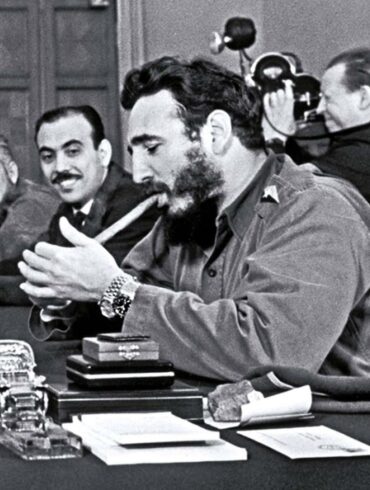 Fidel Castro montre Rolex