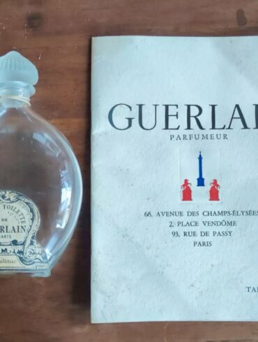 flacon parfum luxe ancien