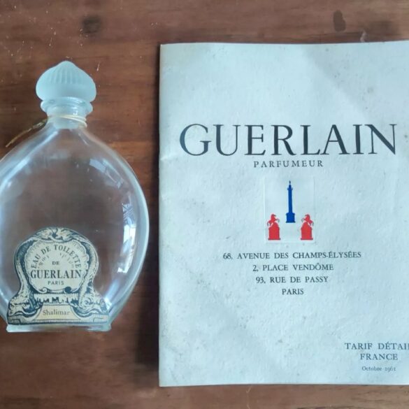 flacon parfum luxe ancien