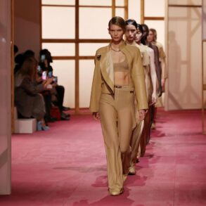 Hermès haute couture runway