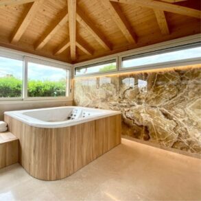 intérieur spa luxe marbre