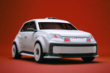 Lacoste Alpine voiture électrique