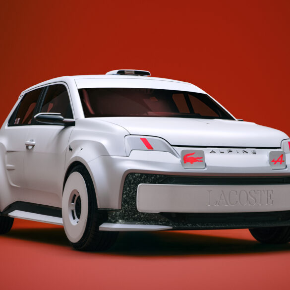 Lacoste Alpine voiture électrique