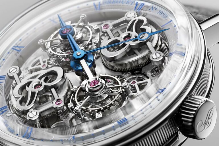 montre Breguet mécanisme tourbillon