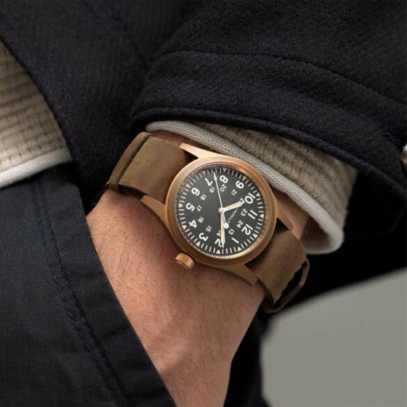 montre Hamilton bronze