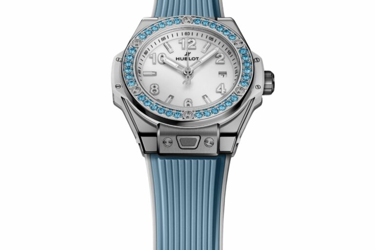 montre Hublot saphir sky blue