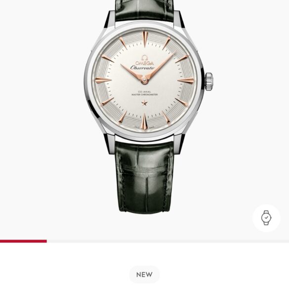 montre Omega sans aiguilles
