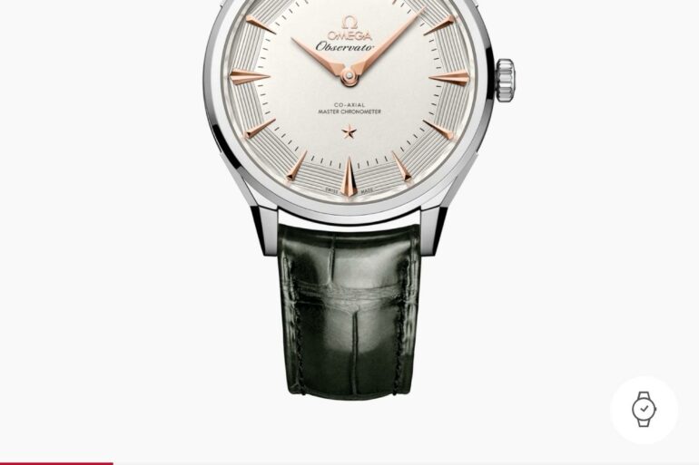 montre Omega sans aiguilles