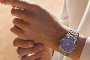 montre Parmigiani Tonda PF violet