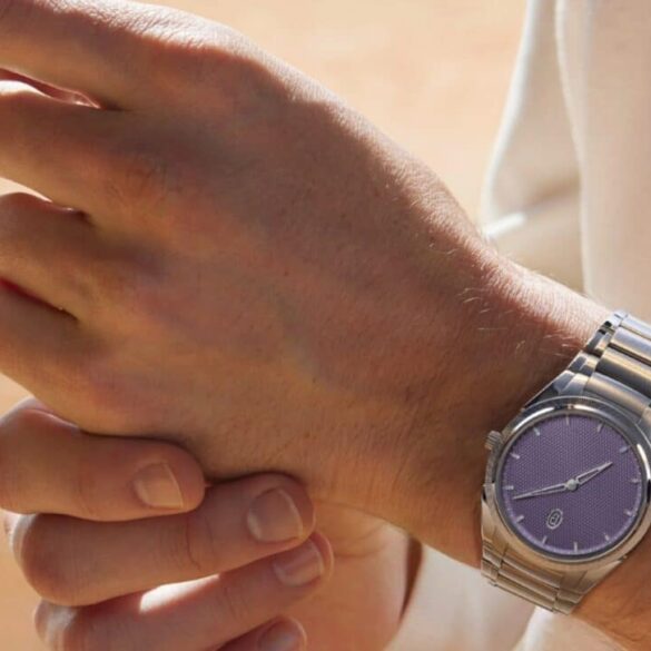montre Parmigiani Tonda PF violet