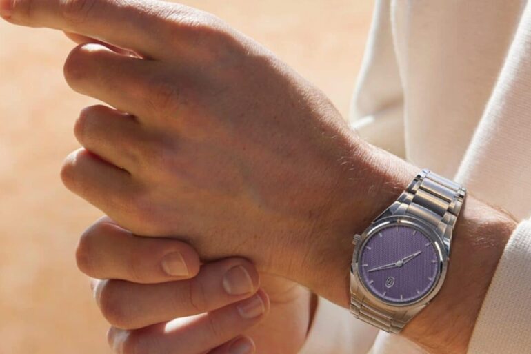 montre Parmigiani Tonda PF violet