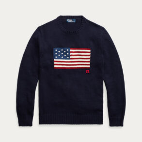 Ralph Lauren pull drapeau américain