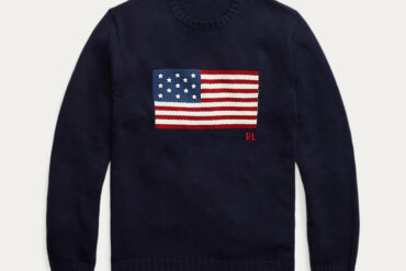 Ralph Lauren pull drapeau américain