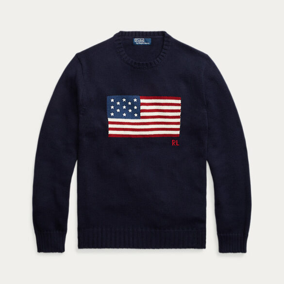 Ralph Lauren pull drapeau américain