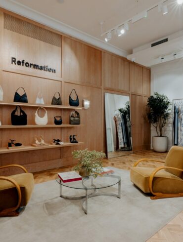 Reformation brand clothing store