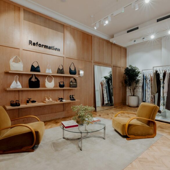 Reformation brand clothing store