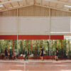 The Lobb Club tennis court