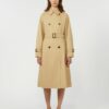 trench coat beige gabardine