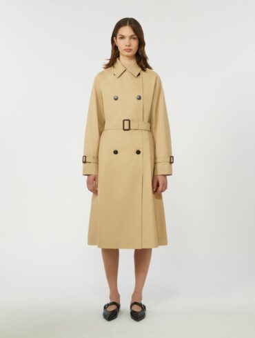 trench coat beige gabardine