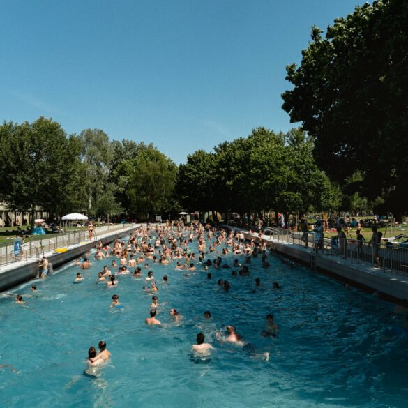 Vienna outdoor swimming pools