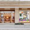 boutique Hermès vitrine luxe