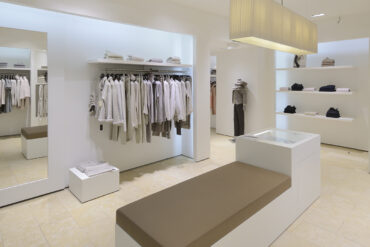 Brunello Cucinelli boutique interior
