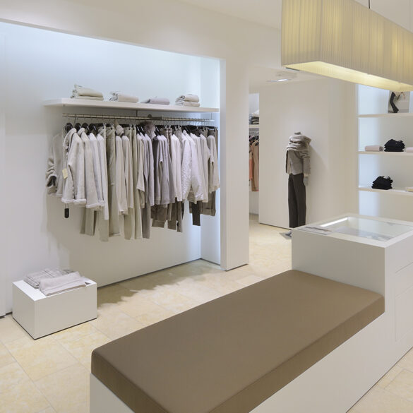 Brunello Cucinelli boutique interior