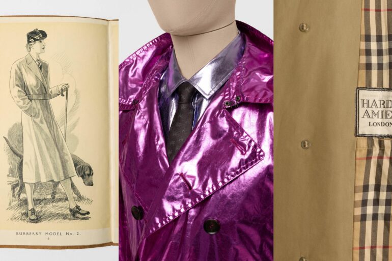 Burberry trench coat V&A Museum