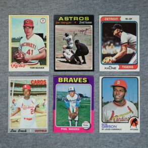 cartes de sport vintage