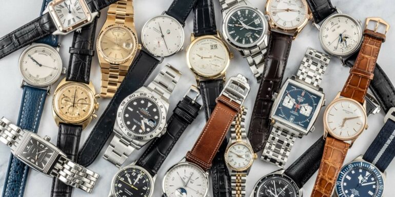 collection montres de luxe