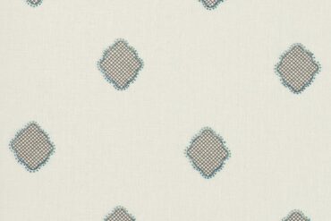 contemporary luxury embroidered patch fabric detail