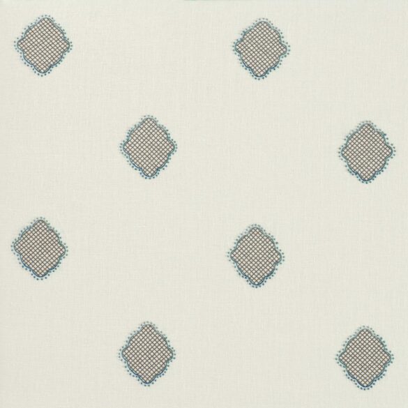 contemporary luxury embroidered patch fabric detail