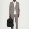 costume homme luxe valise