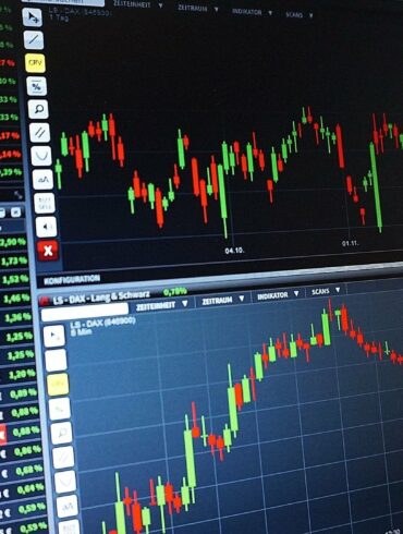 écran trading Wall Street
