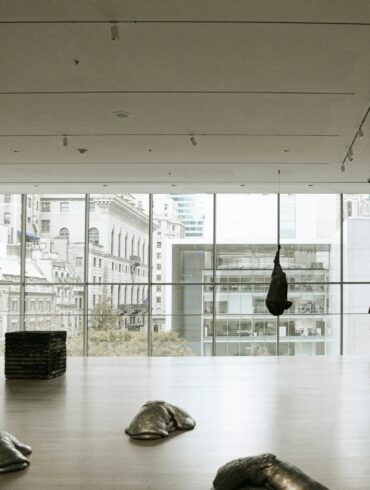 empty art gallery interior