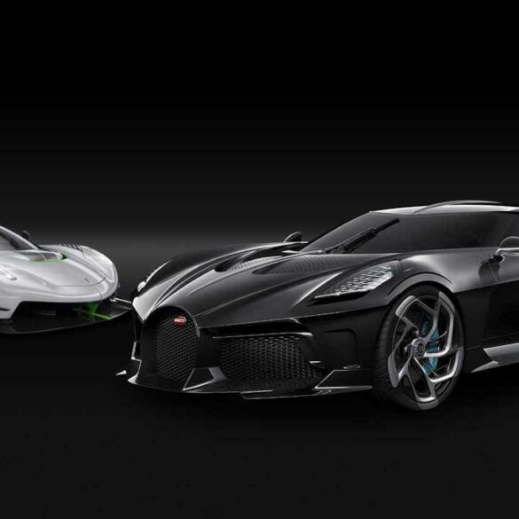 hypercar bugatti koenigsegg piste