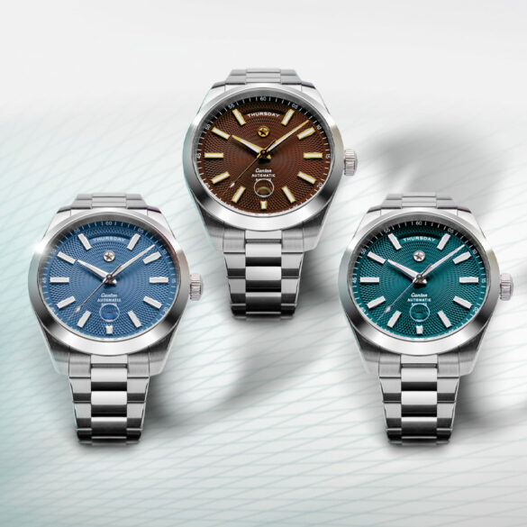 Jack Mason Canton guilloché watch