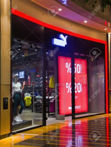 Logo Puma magasin sport